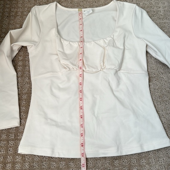 Women’s ATHLETA Shanti Scoop Top ivory size small - Picture 12 of 12